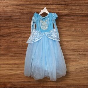 Blue Princess Kids Costume
